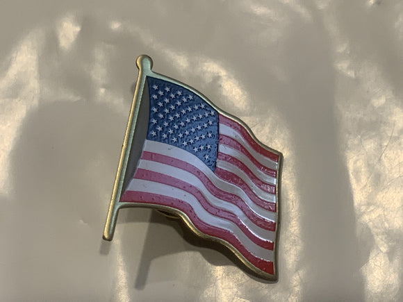USA American Flag Lapel Hat Pin DW