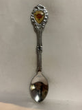 Two Hills Alberta Wild Rose Souvenir Spoon