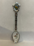 North Battleford Prairie Lily Saskatchewan Souvenir Spoon