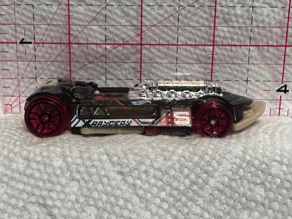 Black X-Raycers X-Steam CFG98 2014 Hot Wheels Diecast Car