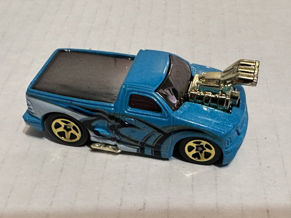 Blue Ford Lightning 2002 Hot Wheels Diecast Car