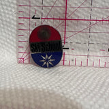 Ski School Logo  Lapel Pin