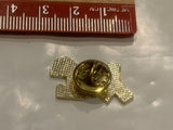 JOY Christmas Wreath Lapel Hat Pin DW