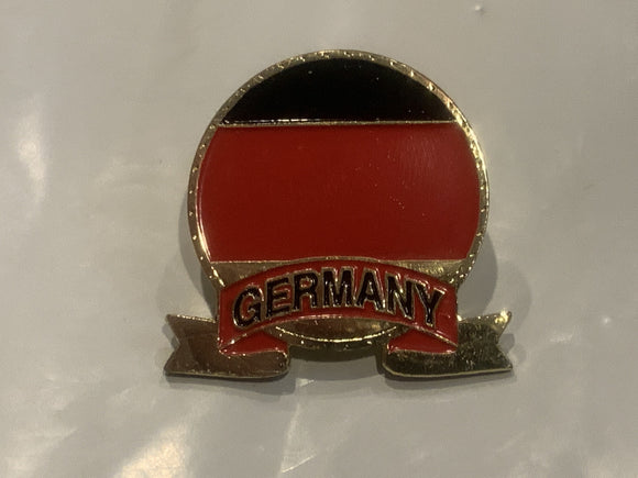 Germany Flag Logo Lapel Hat Pin DW