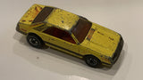 Yellow Ford Mustang Hot Wheels Toy Diecast Car
