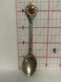 Red Deer Alberta Crest Emblem Souvenir Spoon