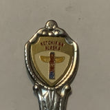Ketchikan Alaska Totem Pole Collectable Souvenir Spoon DO