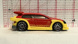 Red Yellow Flight 03 2002 C25 Hot Wheels Diecast Car