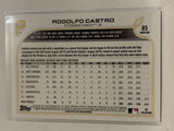 #85 Rodolfo Castro Rookie Pittsburgh Pirates 2022 Topps Series 1 Baseball Card MLB