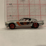 Silver '70 camaro RS Hot Wheels Diecast Car DP