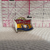 Province of New Brunswick Flag  Lapel Pin