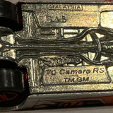 Silver '70 camaro RS Hot Wheels Diecast Car DP