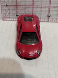 Red Lamborghini Aventador LP 700-4 L12 2011 Hot Wheels Diecast Car
