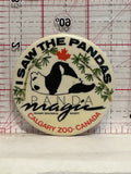 I Saw the Pandas Calgary Zoo Canada Button Pinback
