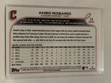 #14 Amed Rosario Cleveland Guardians 2022 Topps Series 1 Baseball Card MLB