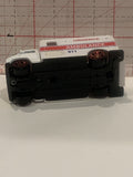 White Emergency Ambulance Maisto Toy Diecast Car