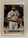 #303 Matt Barnes Boston Red Sox 2022 Topps Series 1 Baseball Card MLB
