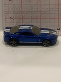 Blue '10 Ford Shelby GT500 Hot Wheels Toy Diecast Car