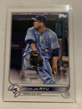 #297 Hyun-Jin Ryu Toronto Blue Jays 2022 Topps Series 1 Baseball Card MLB