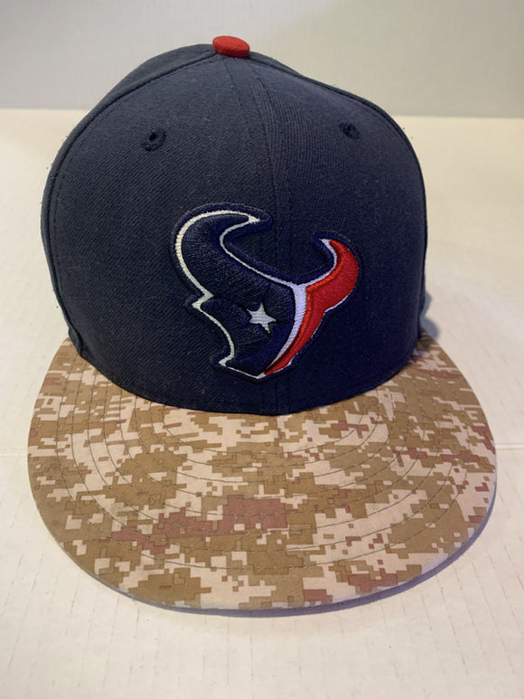 Blue Camo Houston Texans NFL New Era 7 59 Fifty Ball Hat Cap