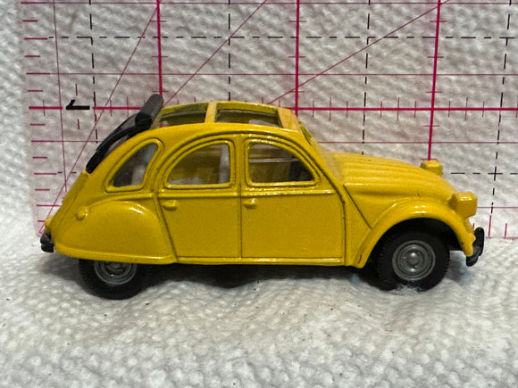 Yellow Citroen 2CV6 Siku Diecast Car