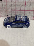 Blue Ford Focus RS DHP07 2016 Hot Wheels Diecast Car