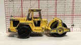 Yellow Roller Paver #226 Majorette Diecast Car