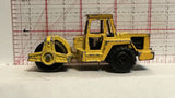 Yellow Roller Paver #226 Majorette Diecast Car