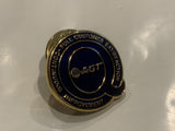 AGT Full Customer Satisfaction Continuous Improvement Lapel Hat Pin DW
