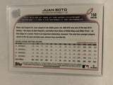 #150 Juan Soto Washington Nationals 2022 Topps Series 1 Baseball Card MLB