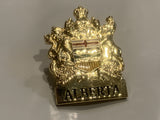 Alberta Coat of Arms Lapel Hat Pin DX