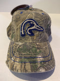 Camo Realtree Blue Ducks Unlimited Velcro Ball Hat Cap