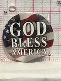 God Bless America Button Pinback