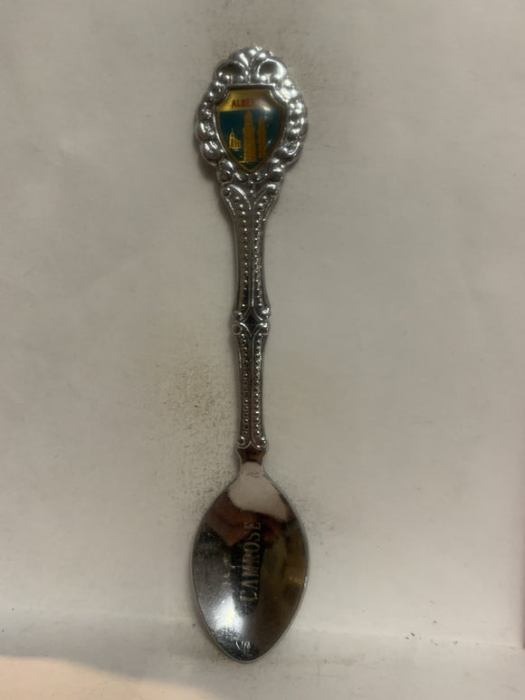 Camrose Alberta Oil Pumps Souvenir Spoon