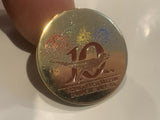 Royal Tyrell Museum Drumheller Alberta 10 Years  Lapel Hat Pin DX