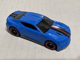Blue 2018 Camaro SS FJV49 2017 Hot Wheels Diecast Car