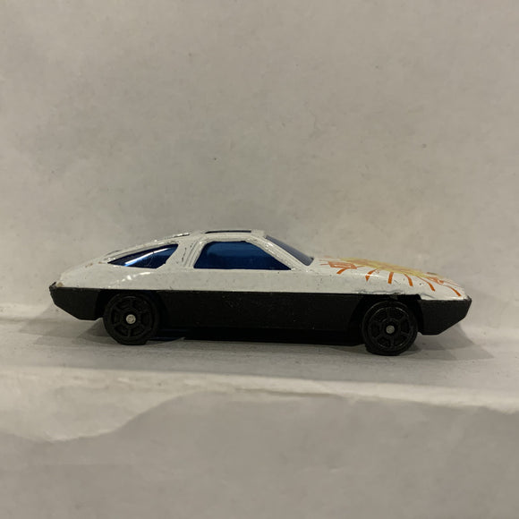 White Bull Stock Racer Unbranded Diecast Car DQ