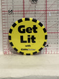 Get lit with Cliff Notes Button Pinback