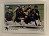 #326 Loan Depot Park Miami Marlins 2022 Topps Series 1 Baseball Card MLB