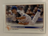 #330 Jacob Degrom New York Mets 2022 Topps Series 1 Baseball Card MLB