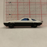 White Bull Stock Racer Unbranded Diecast Car DQ