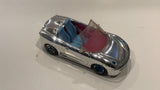 Silver Convertible Polly Pocket Toy Diecast Car
