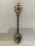 Stettler Alberta Coat of Arms Souvenir Spoon