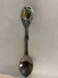 New Brunswick Purple Violet Flowers Souvenir Spoon