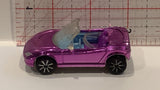 Purple Convertible Polly Pocket Toy Diecast Car
