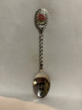 Drayton Valley Albeta Cross Stitch Rose Souvenir Spoon