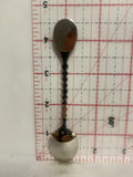 Drayton Valley Albeta Cross Stitch Rose Souvenir Spoon
