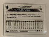 #64 Tim Anderson Chicago White Sox 2022 Topps Series 1 Baseball Card MLB