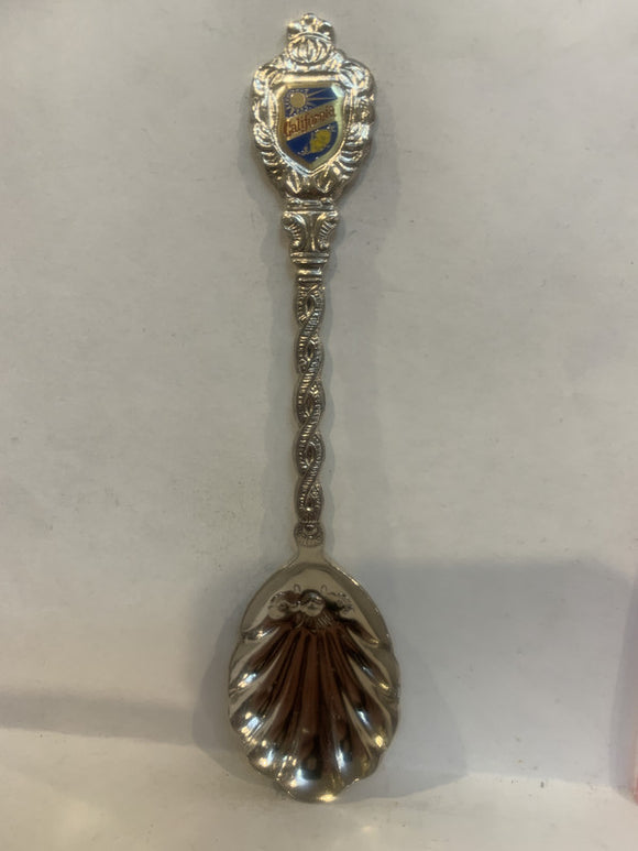California Sun Bolsoom Emblem Souvenir Spoon
