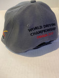 Grey WDC Horse World Driving Championship Canada 2017 Velcro Century Downs Ball Hat Cap